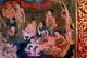 Thailand: Northern Thai men and women smoking cheroots, early 19th century mural, Viharn Lai Kam, Wat Phra Singh, Chiang Mai, Northern Thailand